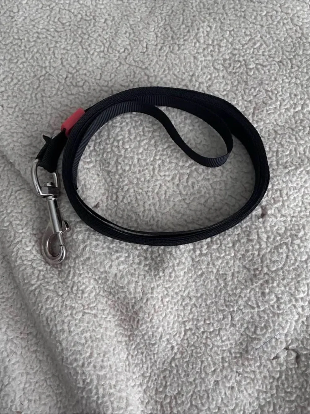 7FT Black Nylon Long-Line Dog Training Leash